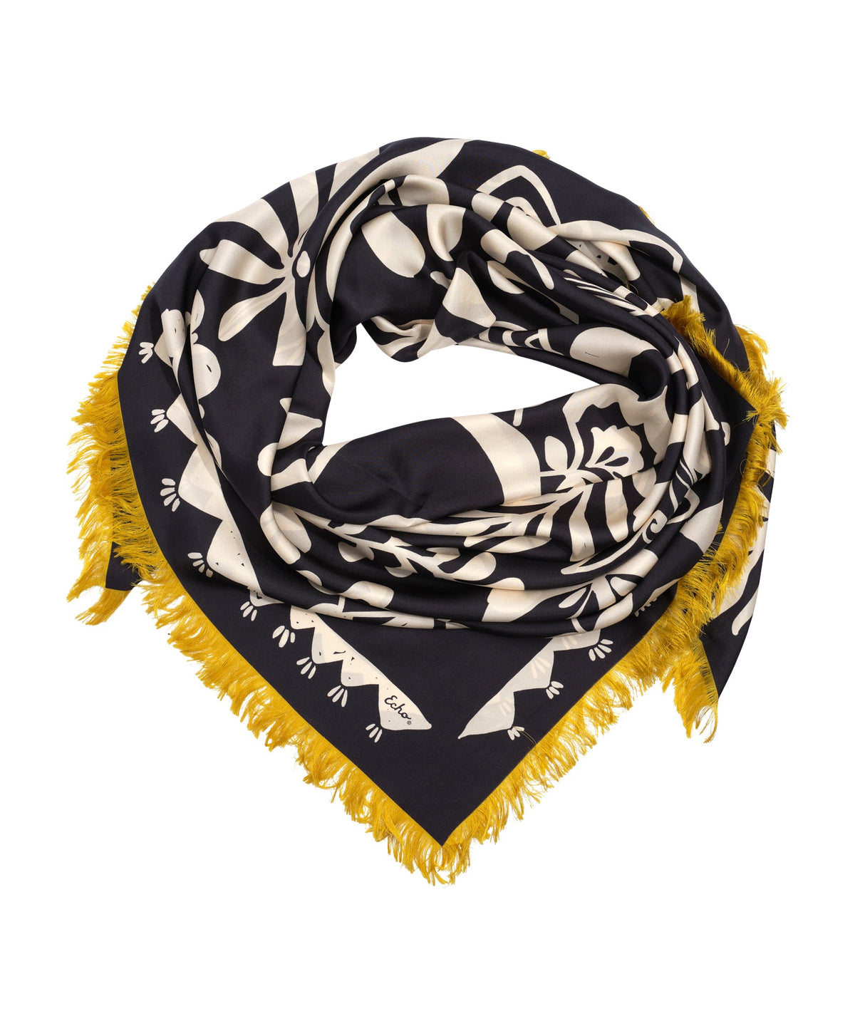 Echo Design Park Paisley Oversized Silk Square Scarf