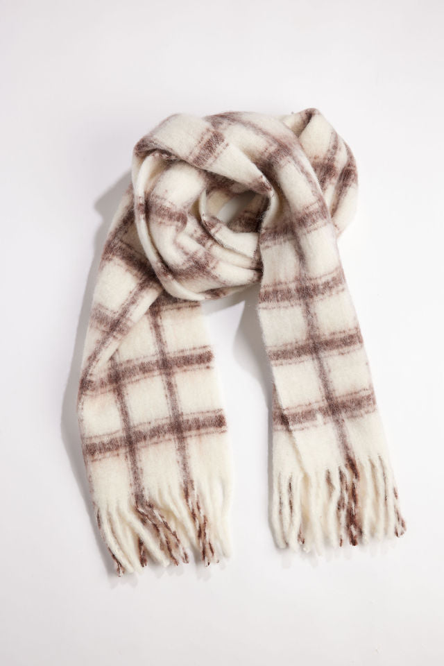Hat Attack Warm Window Plaid Scarf