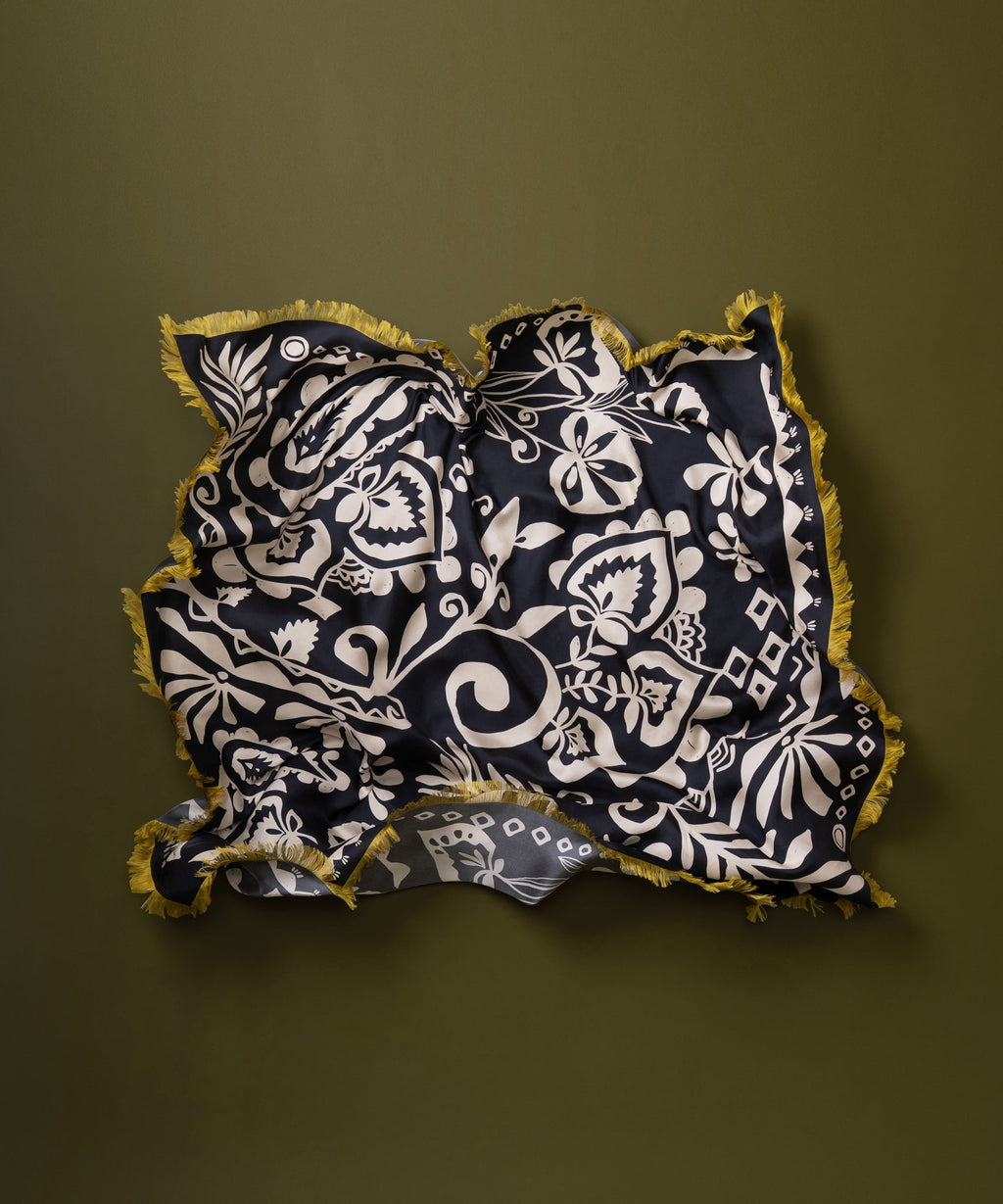 Echo Design Park Paisley Oversized Silk Square Scarf