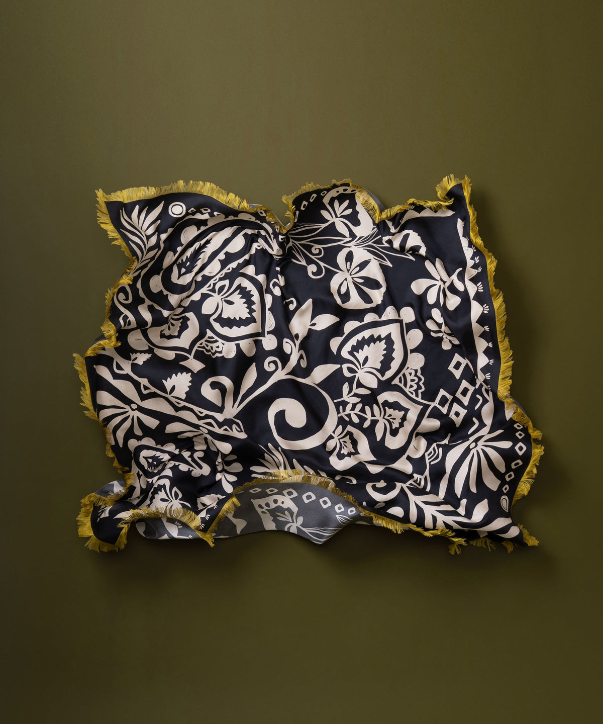 Echo Design Park Paisley Oversized Silk Square Scarf