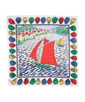Echo Design Sail Away Silk Square Scarf