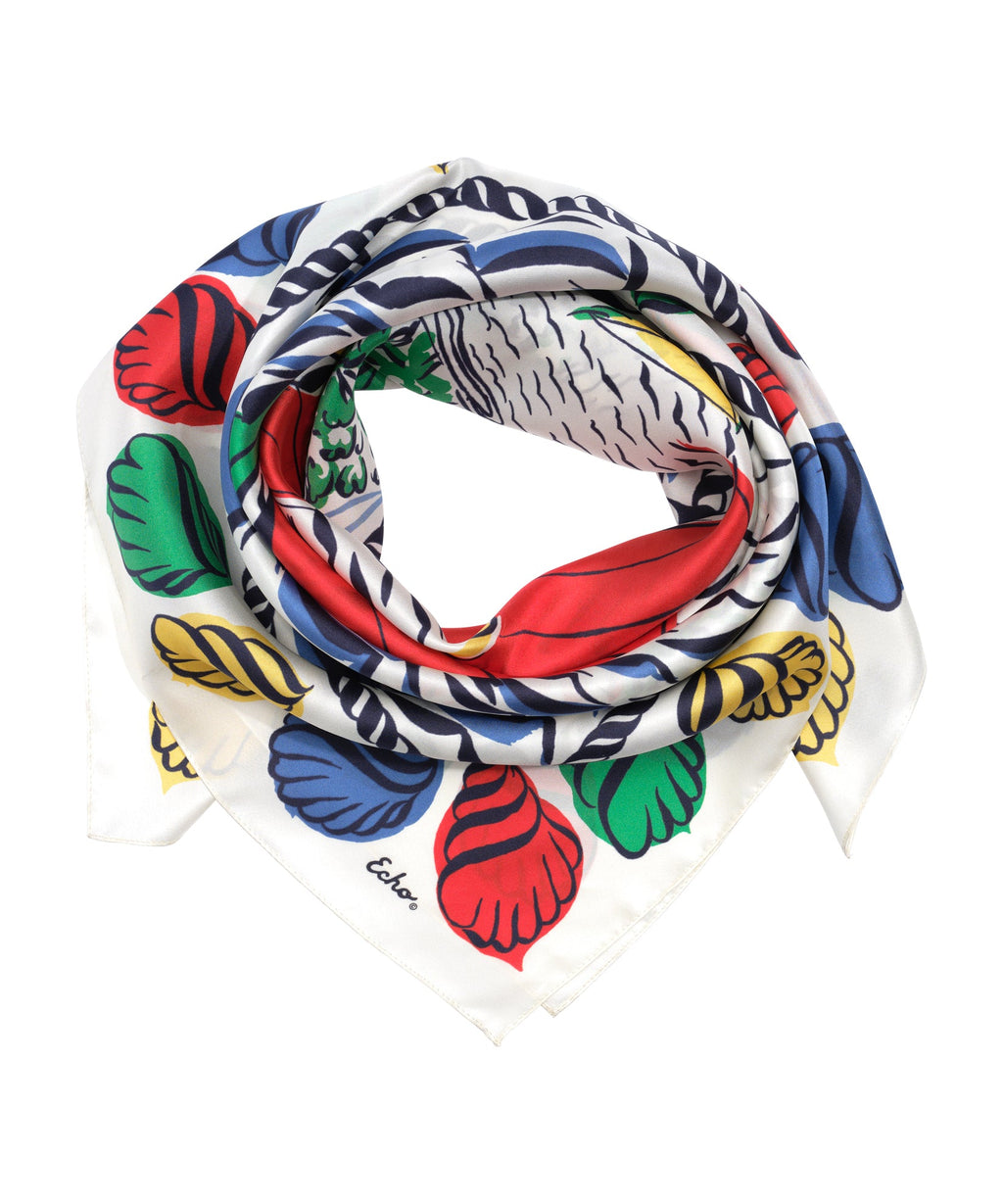 Echo Design Sail Away Silk Square Scarf
